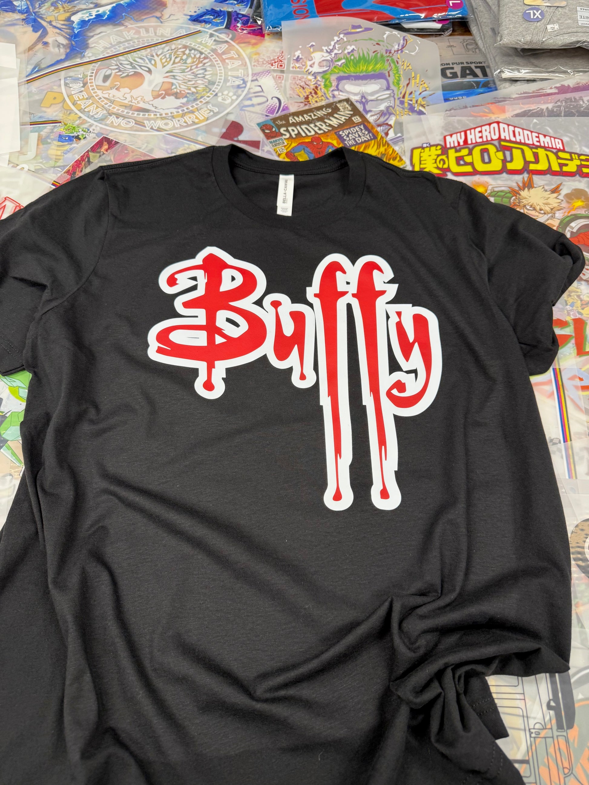 BUFFY THE VAMPIRE SLAYER BLACK T SHIRT
