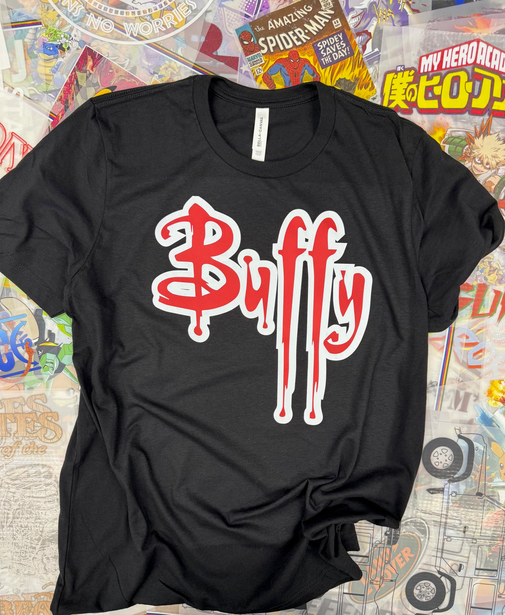 BUFFY THE VAMPIRE SLAYER BLACK T SHIRT