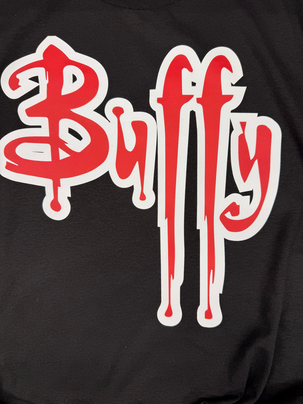 BUFFY THE VAMPIRE SLAYER BLACK T SHIRT