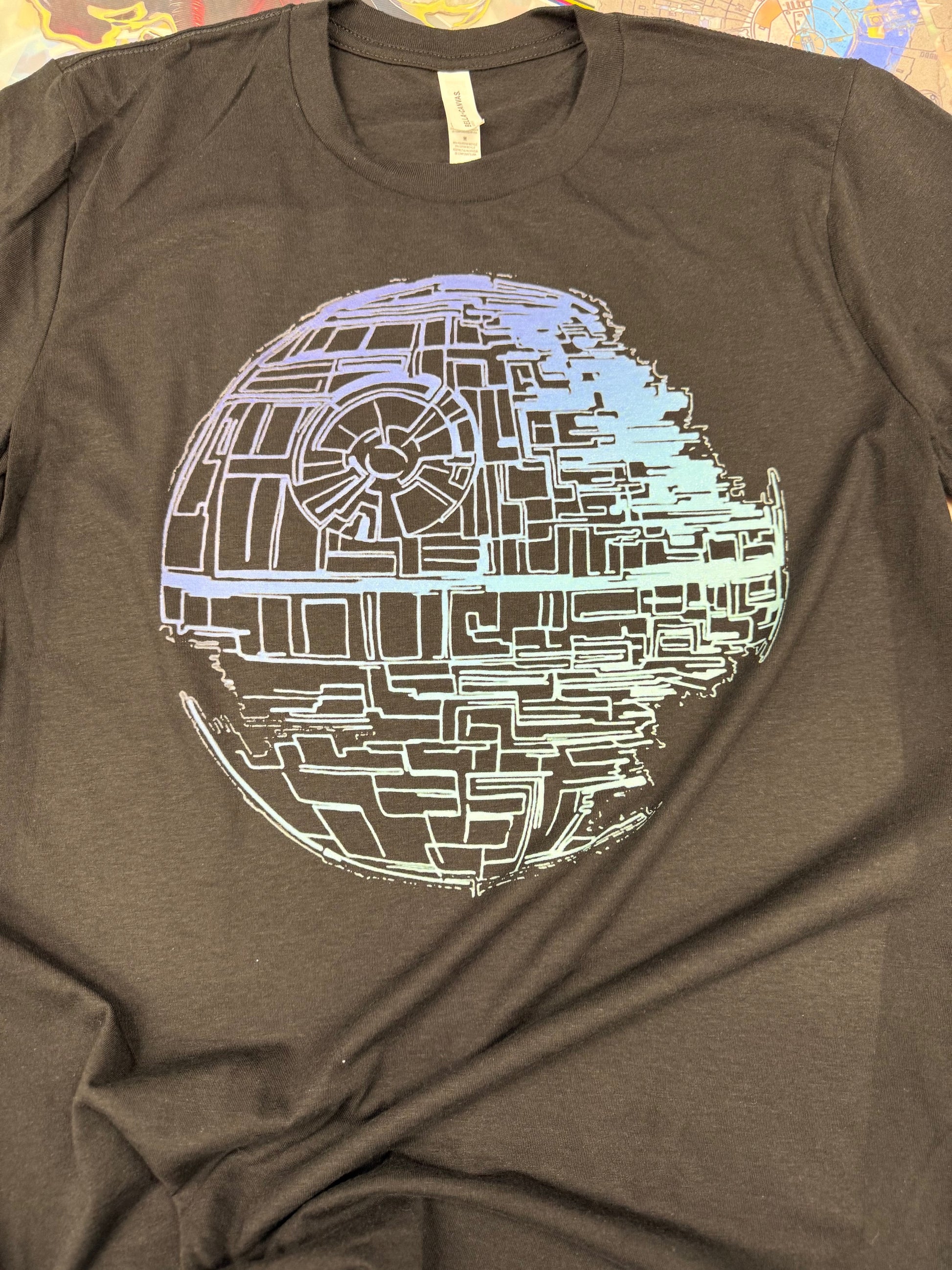 STAR WARS DEATH STAR BLACK T SHIRT