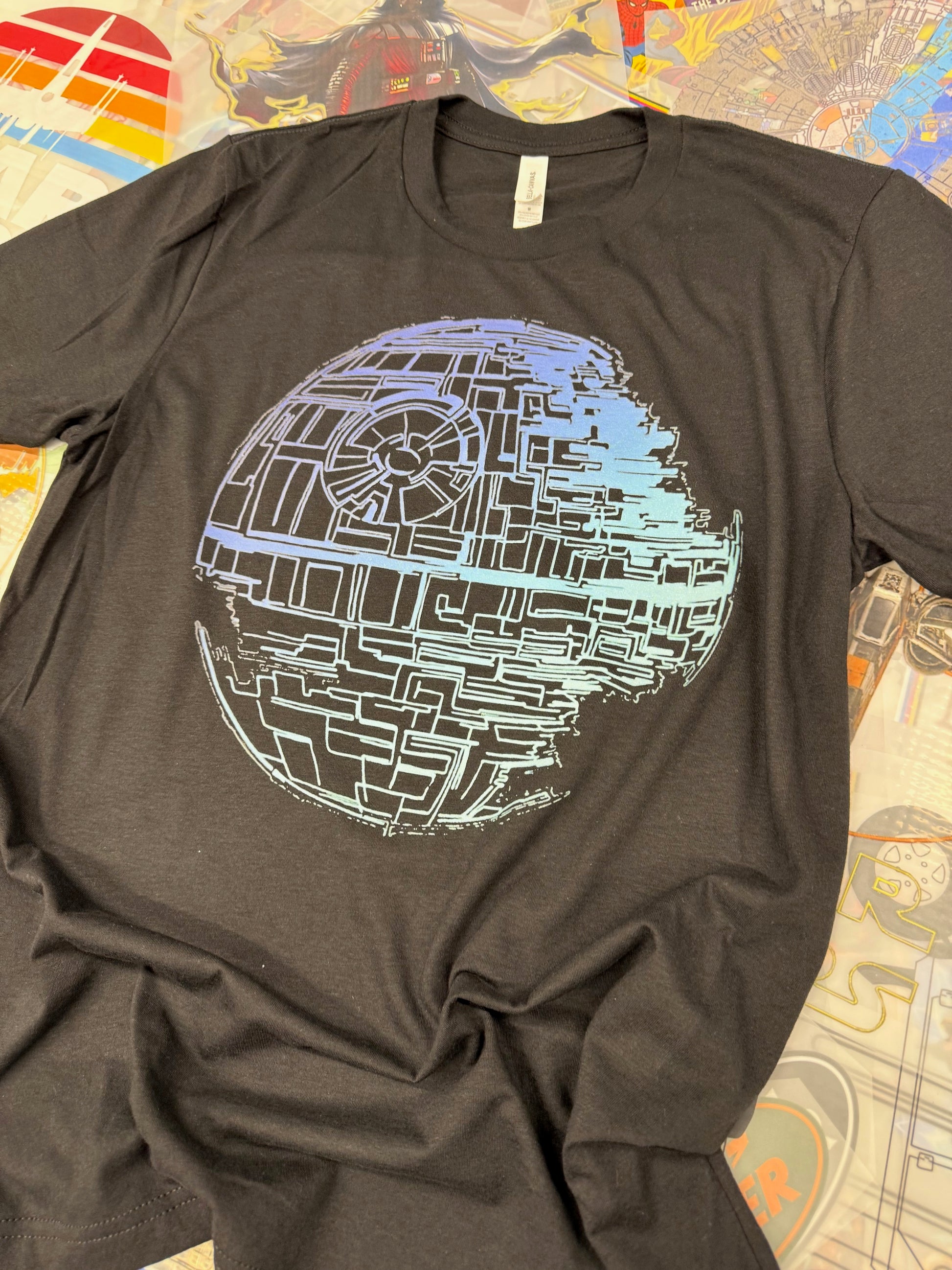 STAR WARS DEATH STAR BLACK T SHIRT