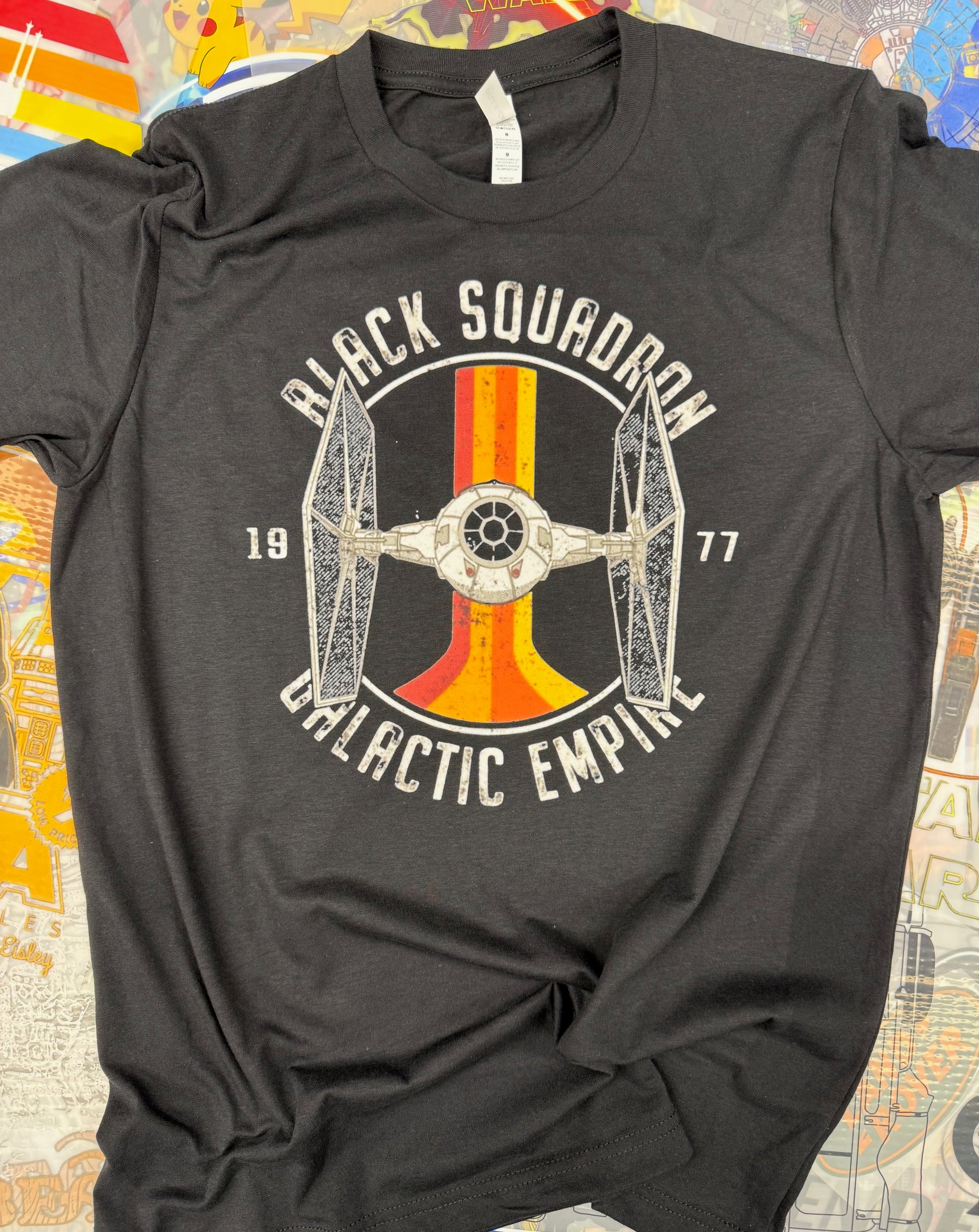 STAR WARS TIE FIGHTER  BLACK T SHIRT