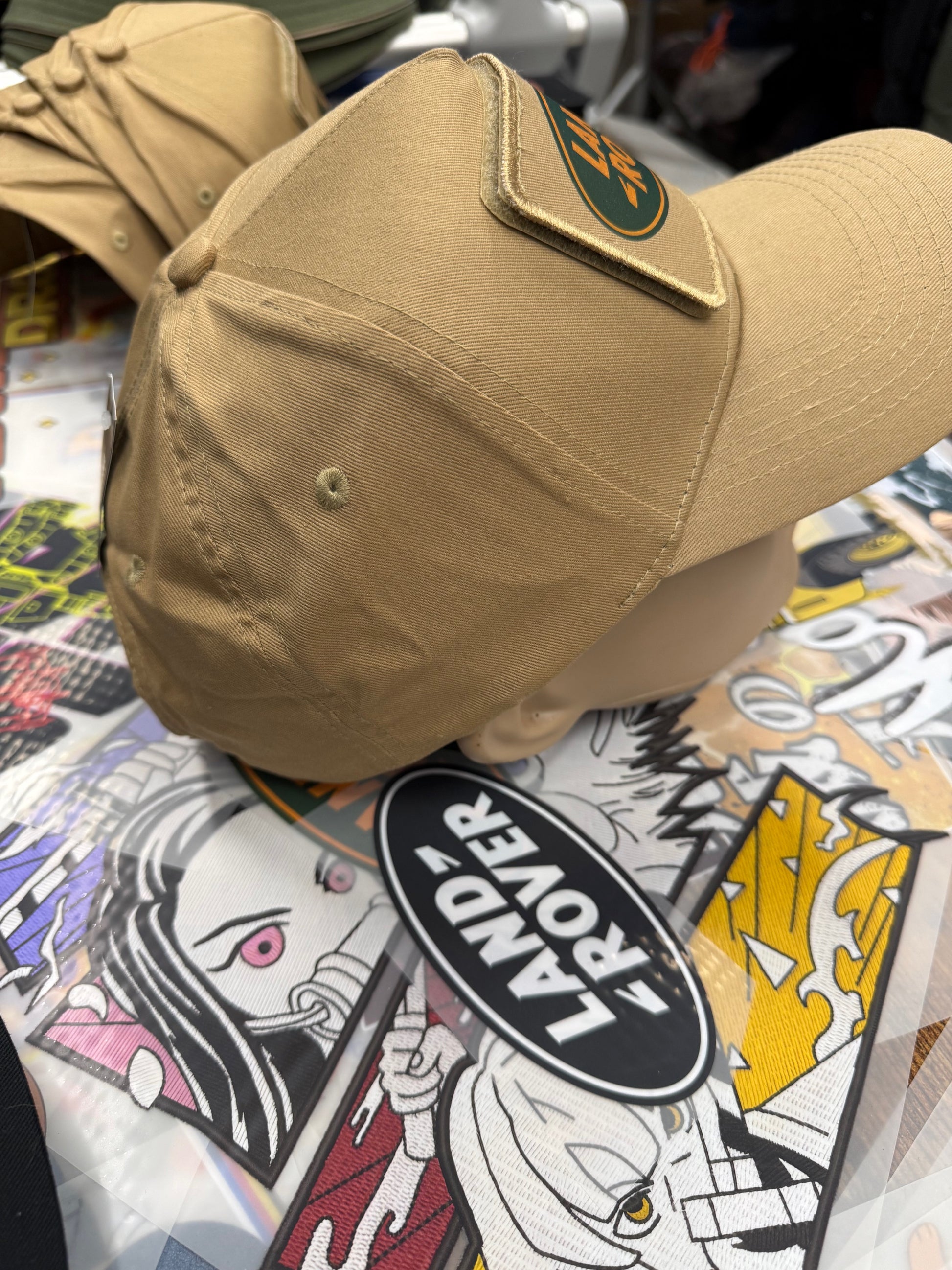 LANDROVER DESERT STORM BASE BALL CAP NON MESH