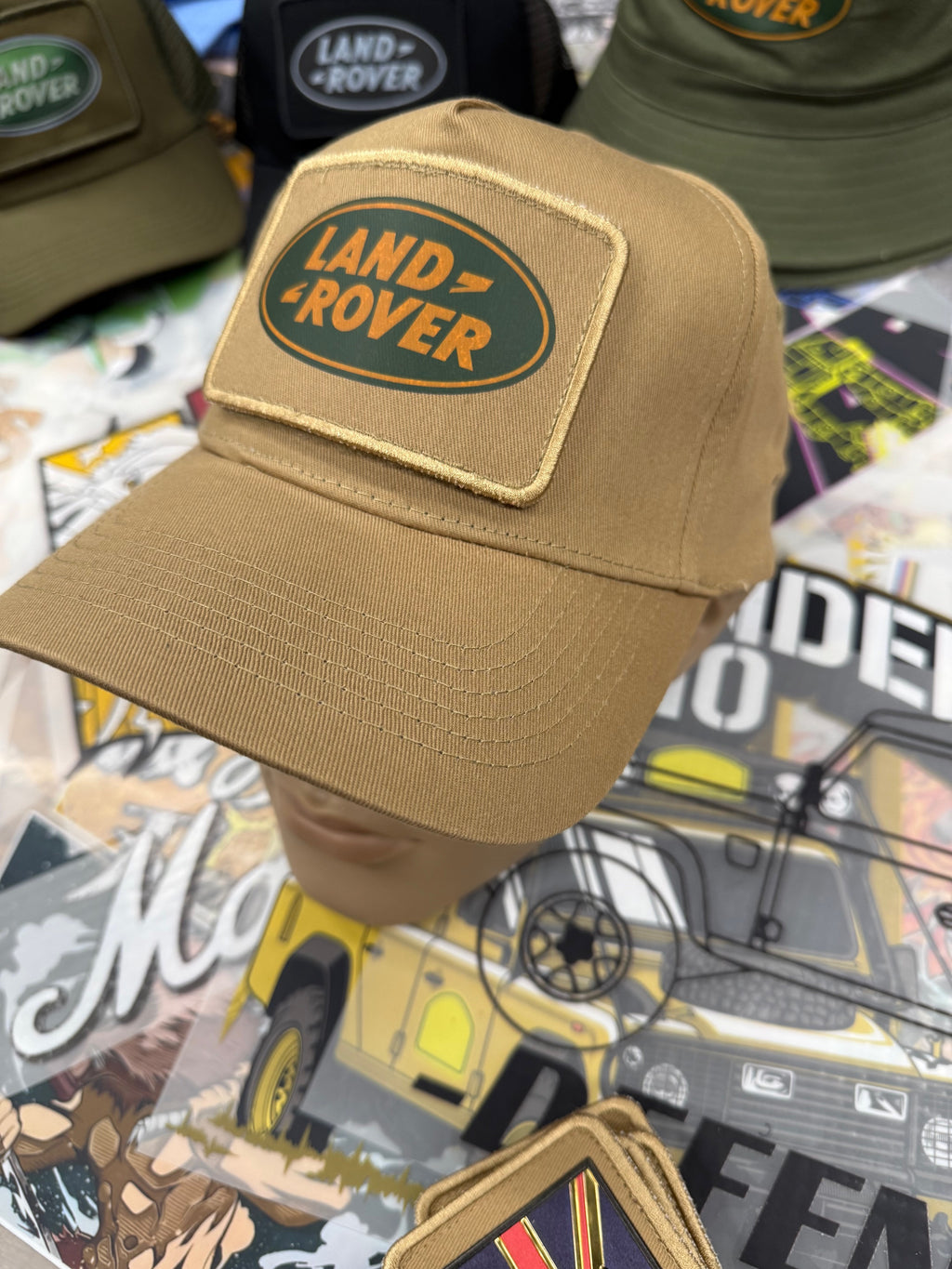 LANDROVER DESERT STORM BASE BALL CAP NON MESH
