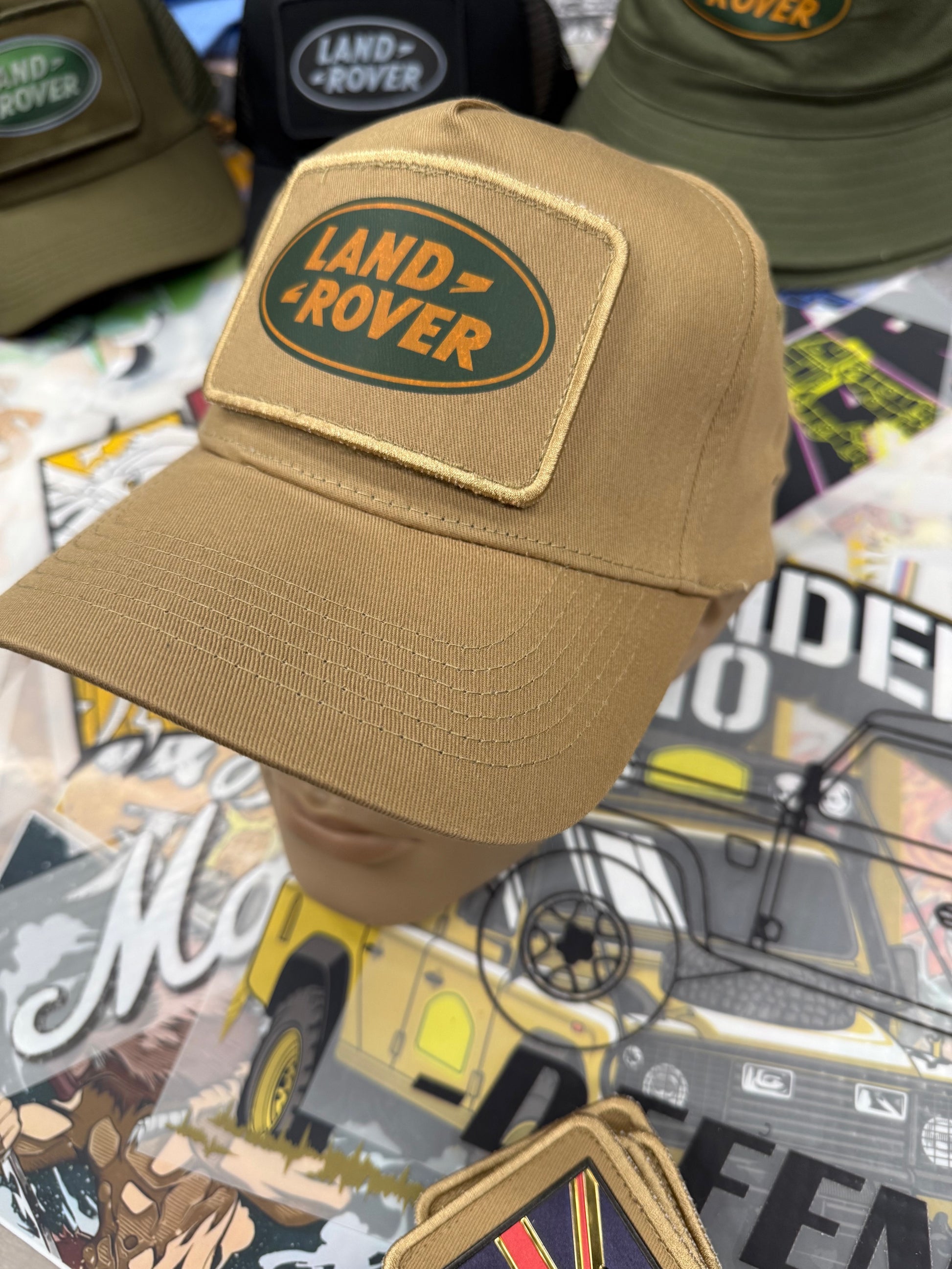 LANDROVER DESERT STORM BASE BALL CAP NON MESH