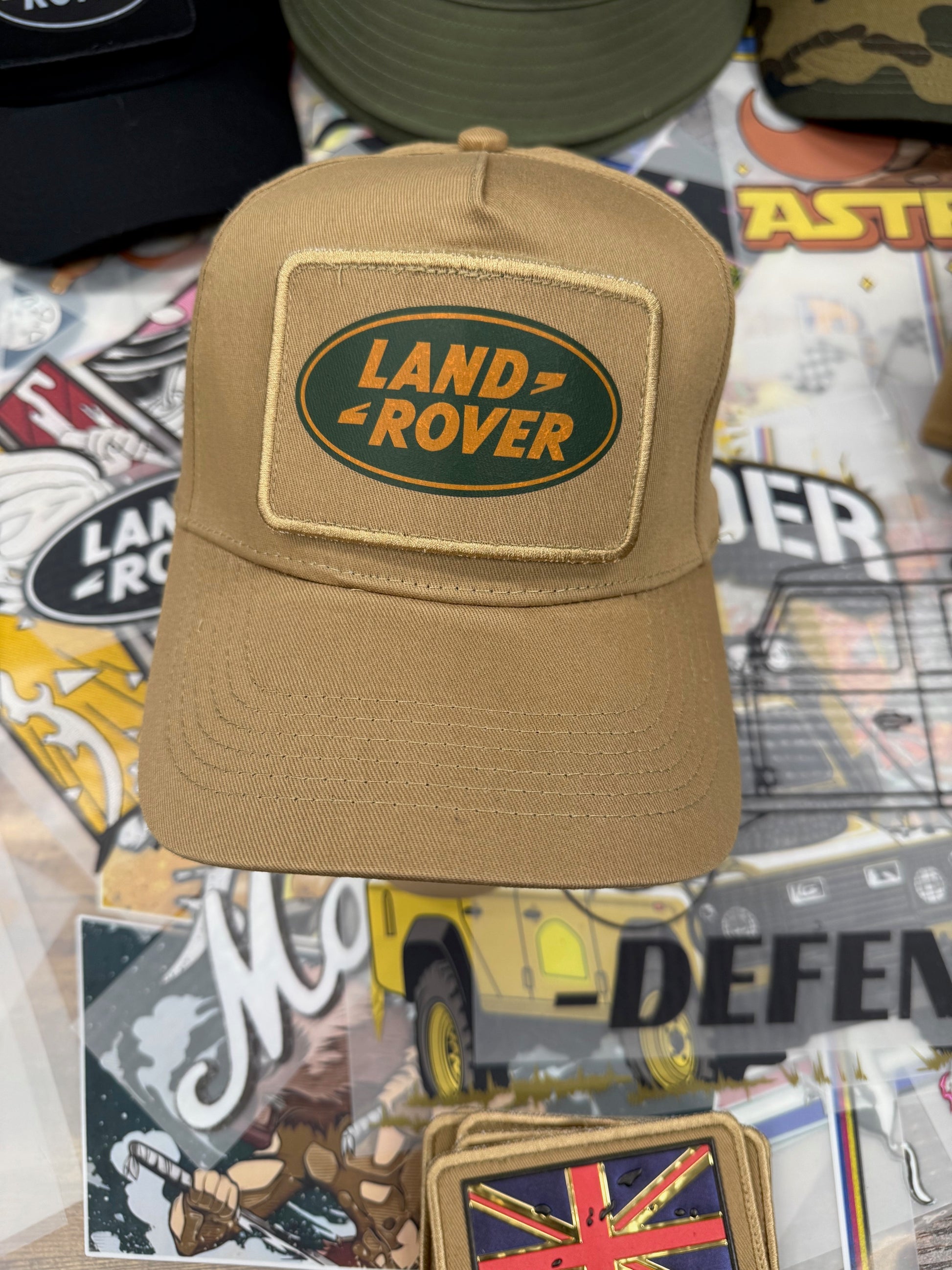 LANDROVER DESERT STORM BASE BALL CAP NON MESH