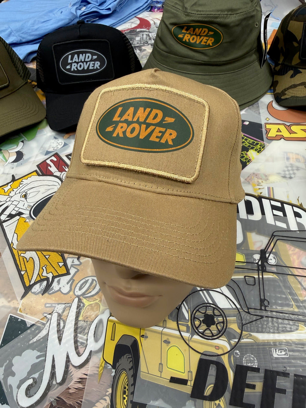 LANDROVER DESERT STORM BASE BALL CAP NON MESH