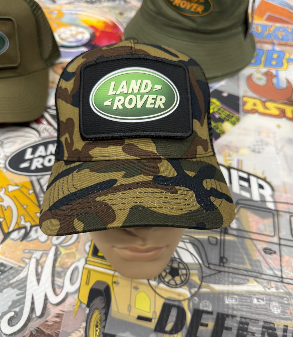 LANDROVER CAMOUFLAGE TRUCKERS CAP