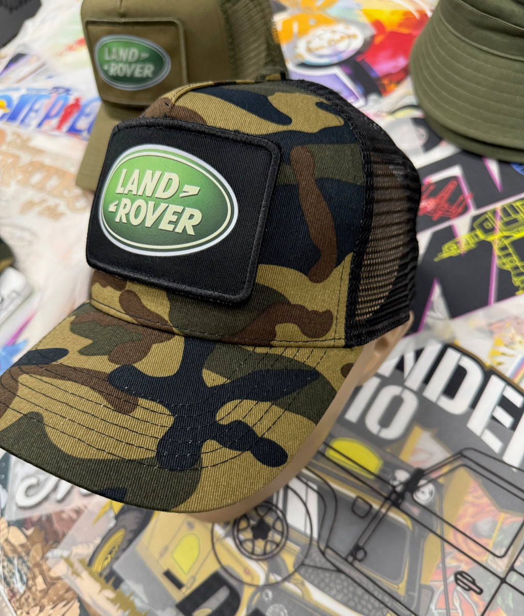 LANDROVER CAMOUFLAGE TRUCKERS CAP