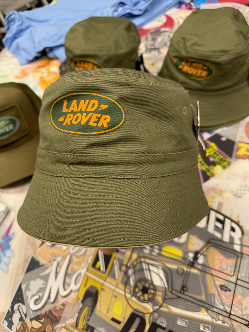LANDROVER GREEN BUCKET HAT