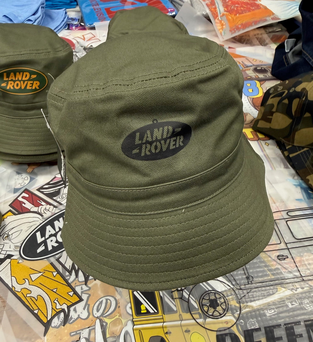 LANDROVER GREEN BUCKET HAT