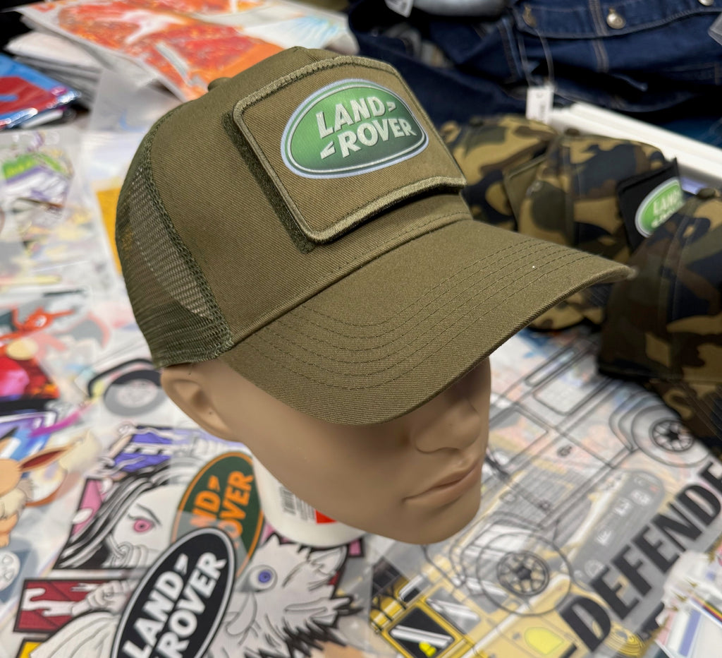LANDROVER GREEN TRUCKERS CAP