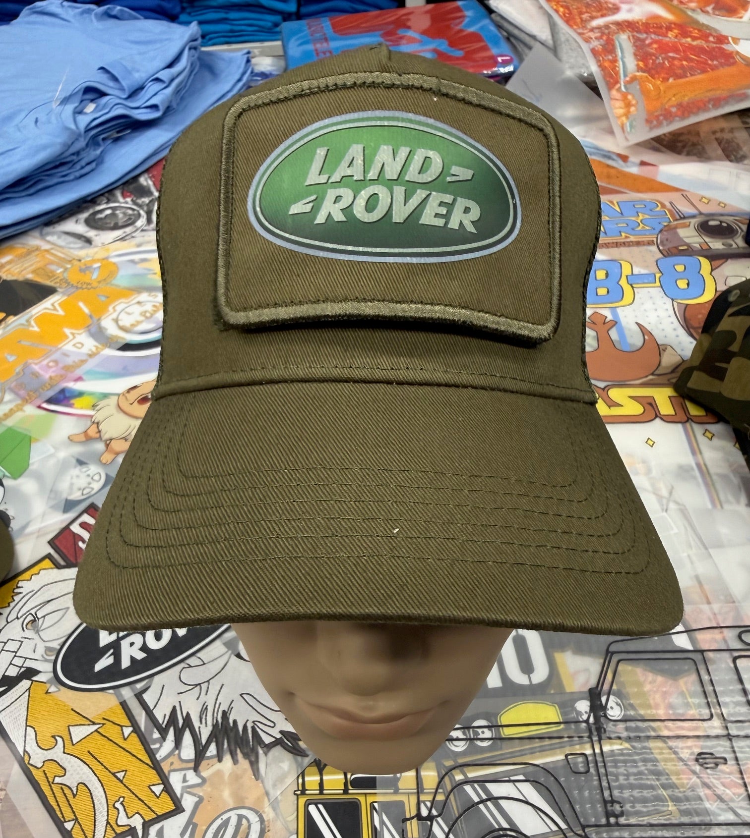LANDROVER GREEN TRUCKERS CAP