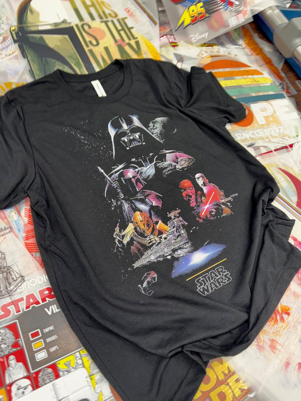 STAR WARS BLACK T SHIRT