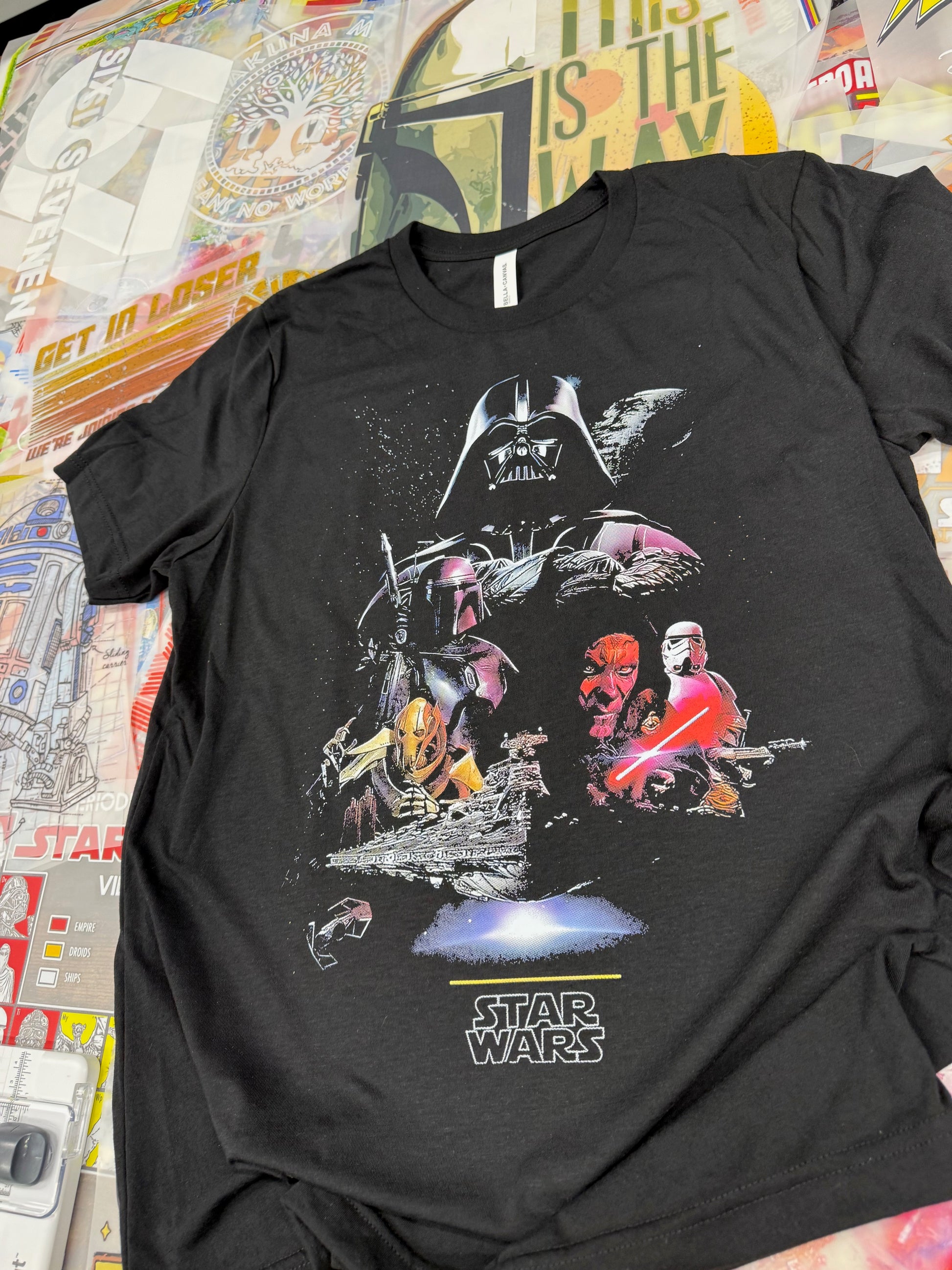 STAR WARS BLACK T SHIRT