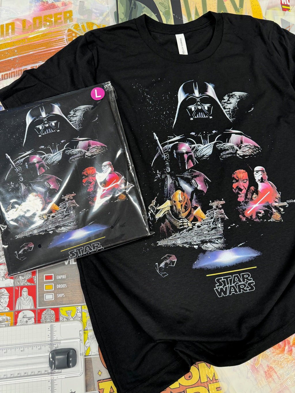 STAR WARS BLACK T SHIRT