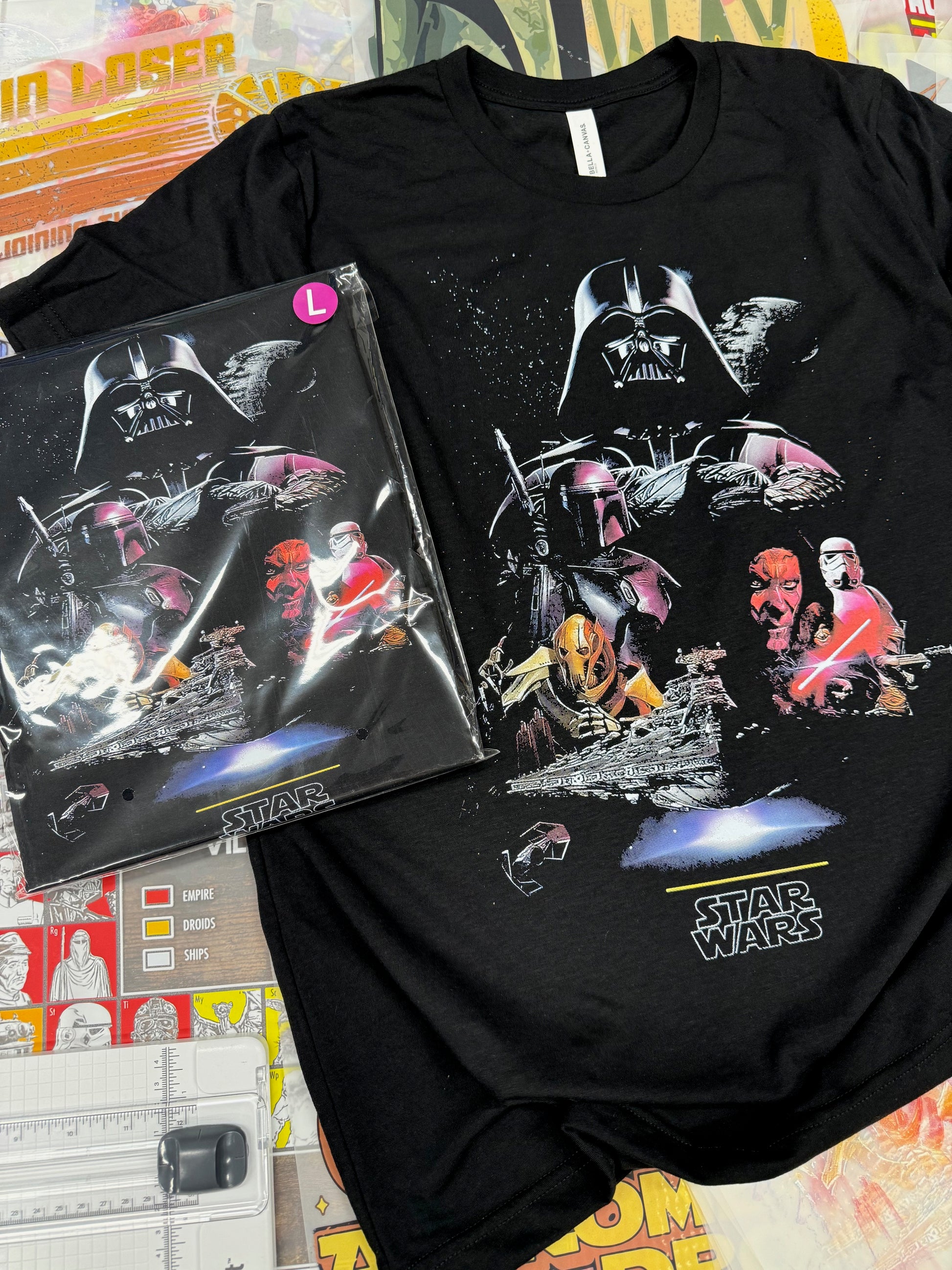 STAR WARS BLACK T SHIRT
