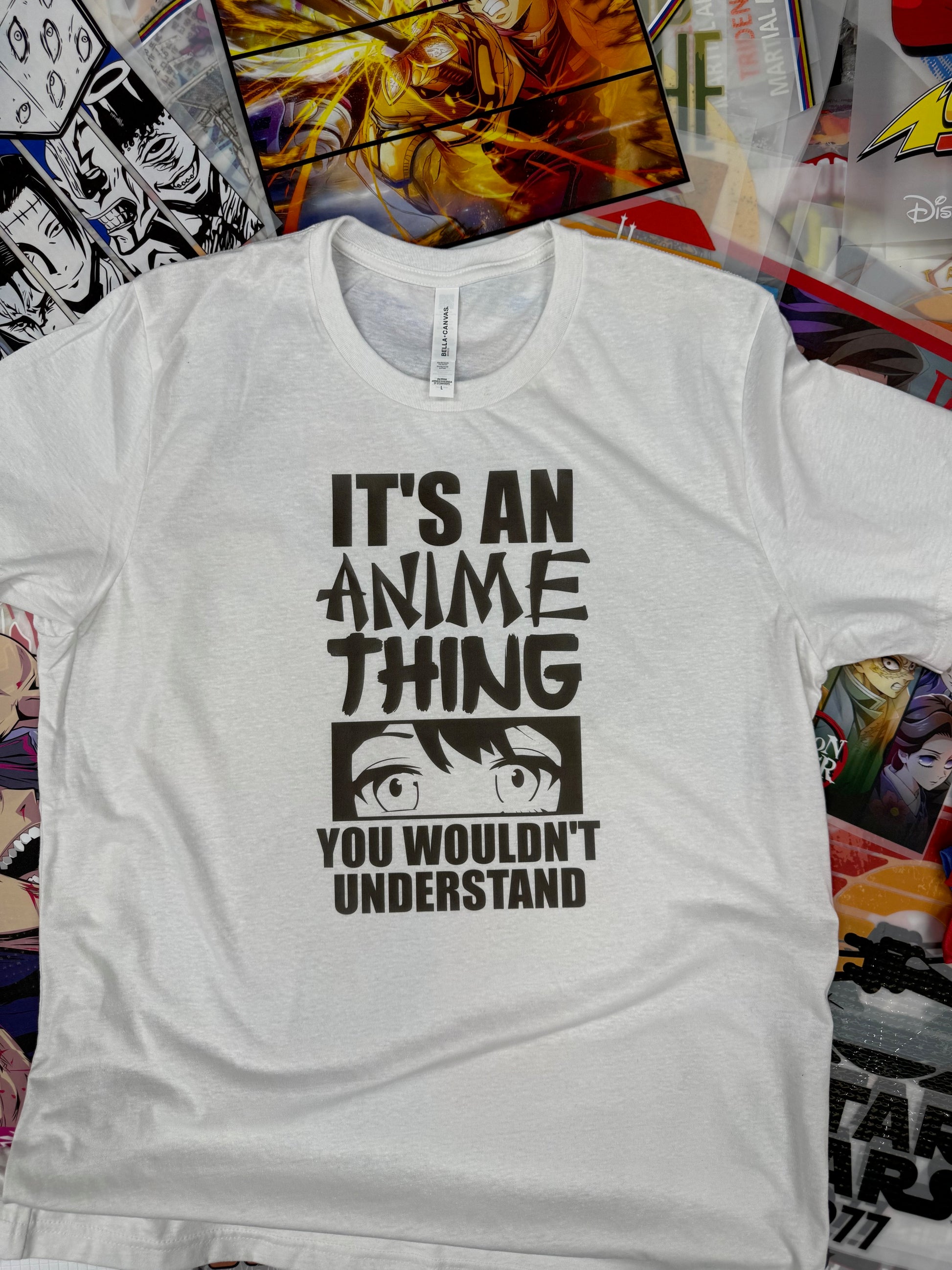ITS AN ANIME THING WHITE T SHIRT